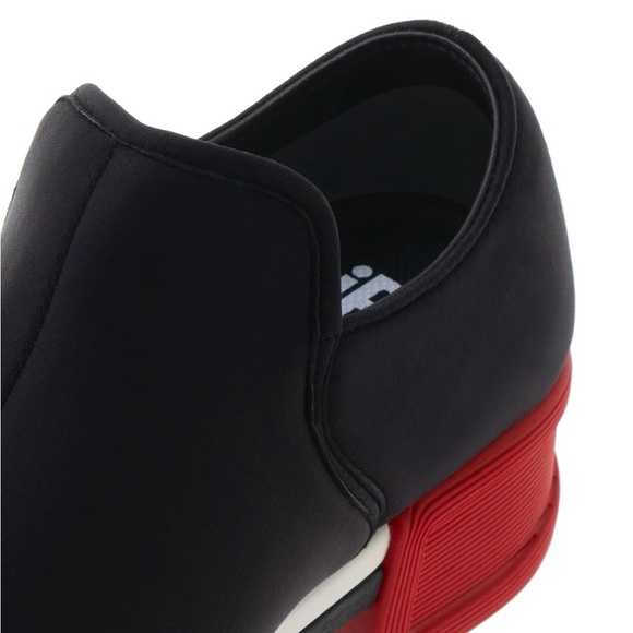 NWB iRi WES I Black Red Low Top Sneaker Shoes - Picture 7 of 15